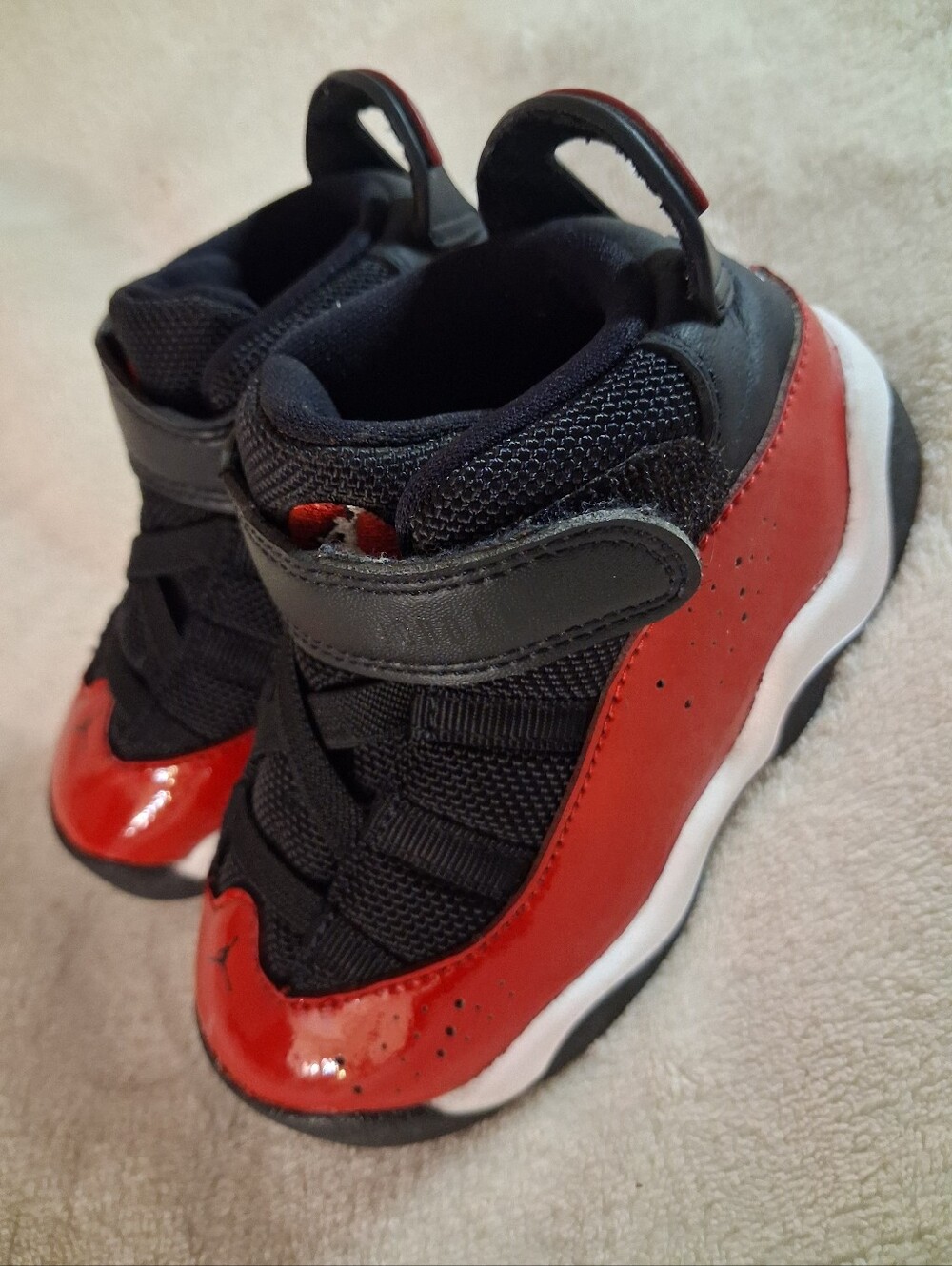 AIR JORDAN 6 RINGS LIL ONES SIZE 7C LIKE NEW